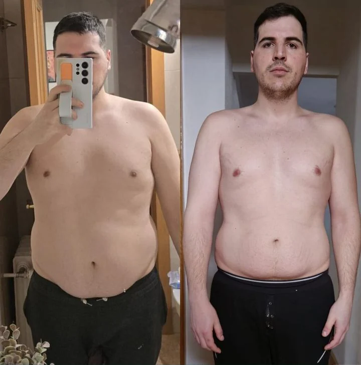 Transformación de Alejandro, cliente RuggeriFit