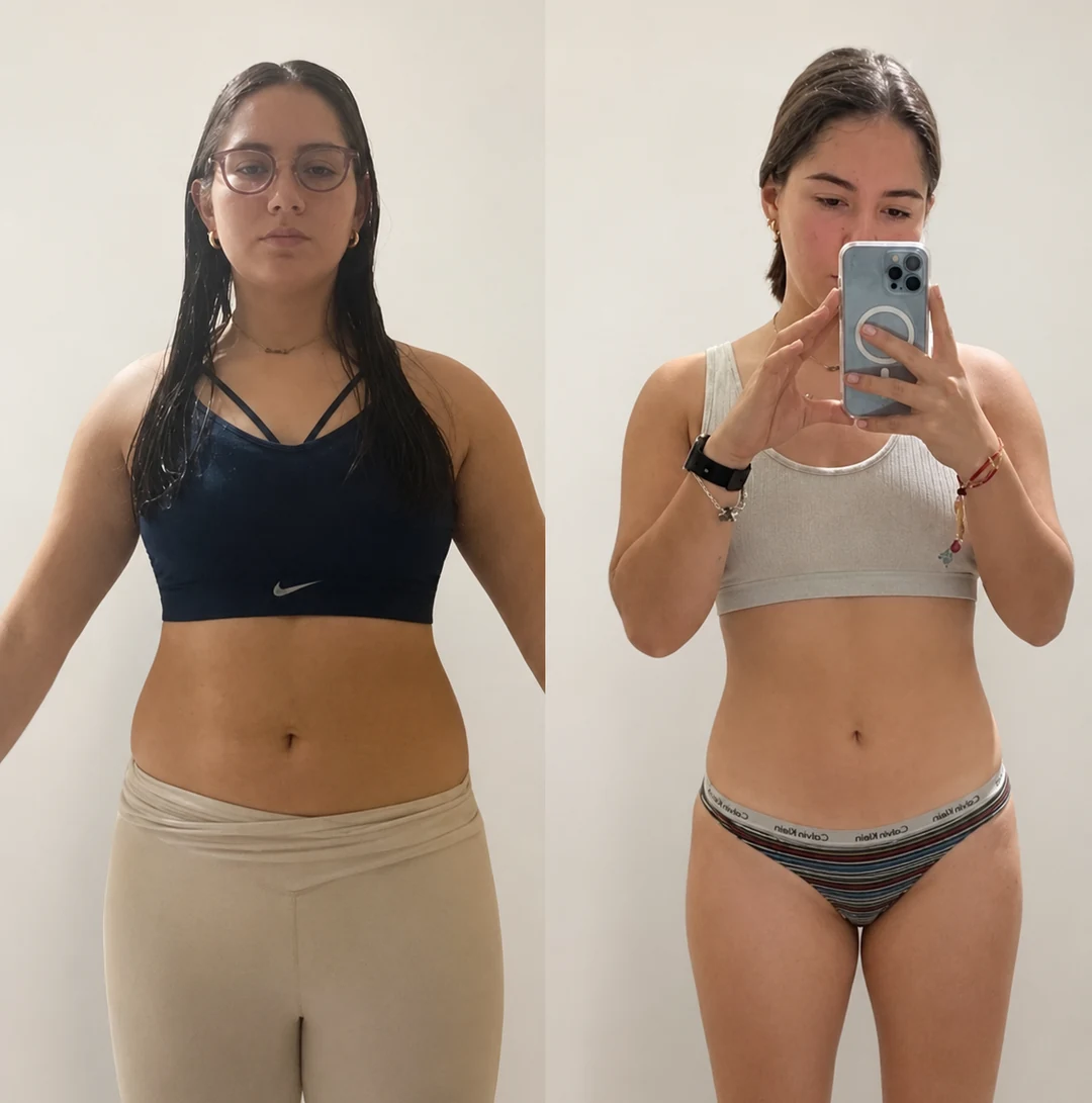 Transformación de Mariana, clienta RuggeriFit